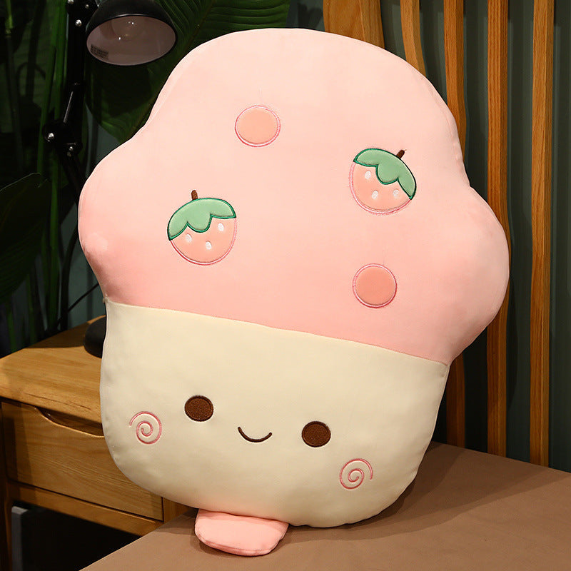 Ice-cream Plush Toy Stuffed Food Soft Doll Fruit Pillow Home Sofa Decor