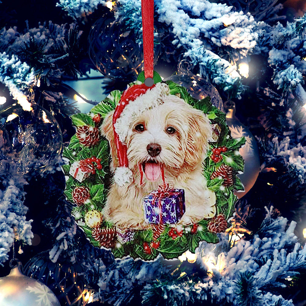 Christmas Ornaments Hanging Decoration Gift Product Personalized Family Xmas Tree Decor