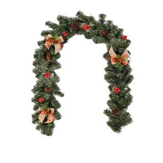 1.8M Christmas Decor Rattan Artificial Flower Tree Ornament