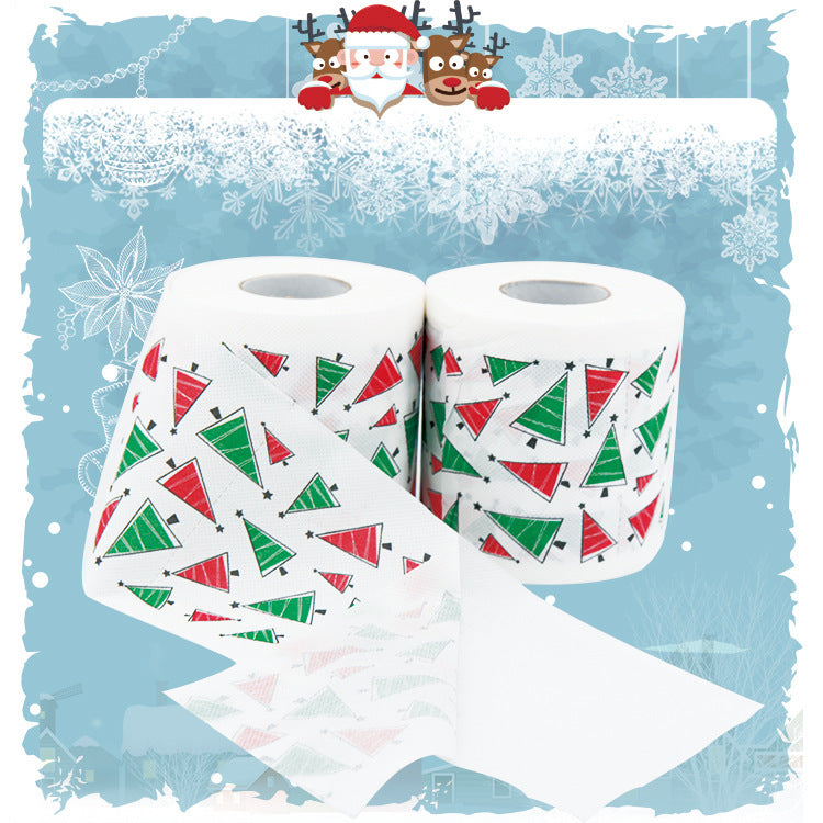 Christmas Toilet Roll Paper Home Santa Claus Bath Toilet Roll Paper Christmas Supplies Xmas Decor Tissue Roll