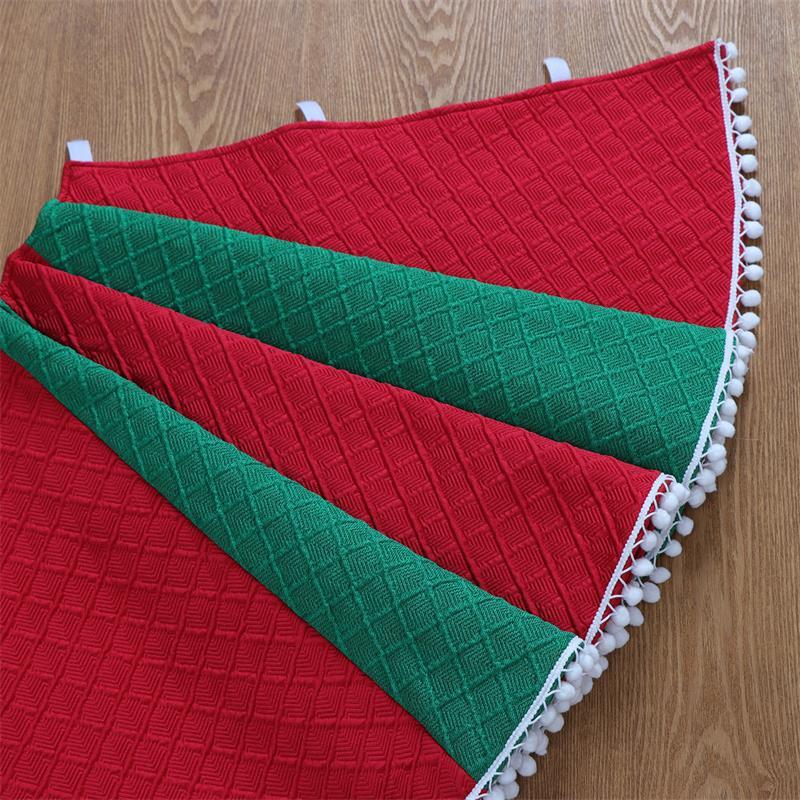 Christmas-tree Skirt Decorative Products Knitted Non-woven Fabric